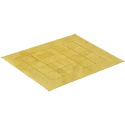 Vossen Badteppich Exclusive curry 55 x 65 cm