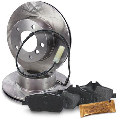 Atec Bremsscheiben + Bremsbeläge Vorderachse Belüftet [Hersteller-Nr. 40578160] für BMW