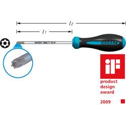 Hazet 802-TH Werkstatt Torx-Schraubendreher Größe (Schraubendreher) TR 25 Klingenlänge: 100 mm 1 St. 802-T25H