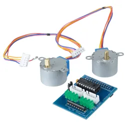 RPI STEP MOTOR2 - Raspberry Pi - Motorsteuerung inkl. Schrittmotoren, ULN2803APG