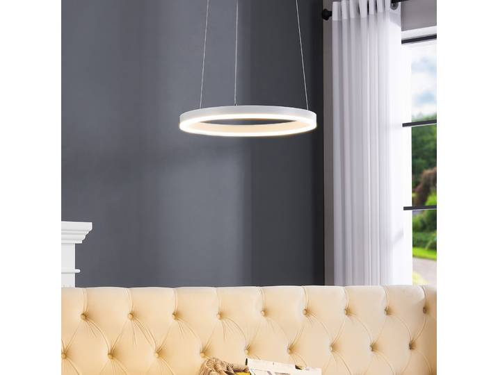 Suspension Albiona Ø40 Hvid - Arcchio - Cuisine - Moderne - Métal - À ampoule unique