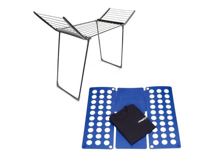 Relaxdays ensemble ménage 2 pièces