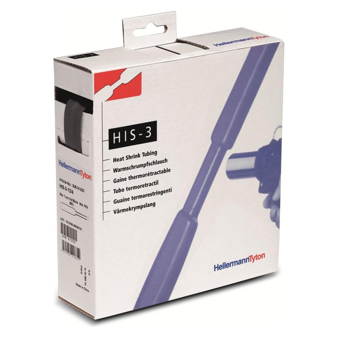 HellermannTyton Schrumpfschlauch ohne Kleber S (1x) (308-30900)