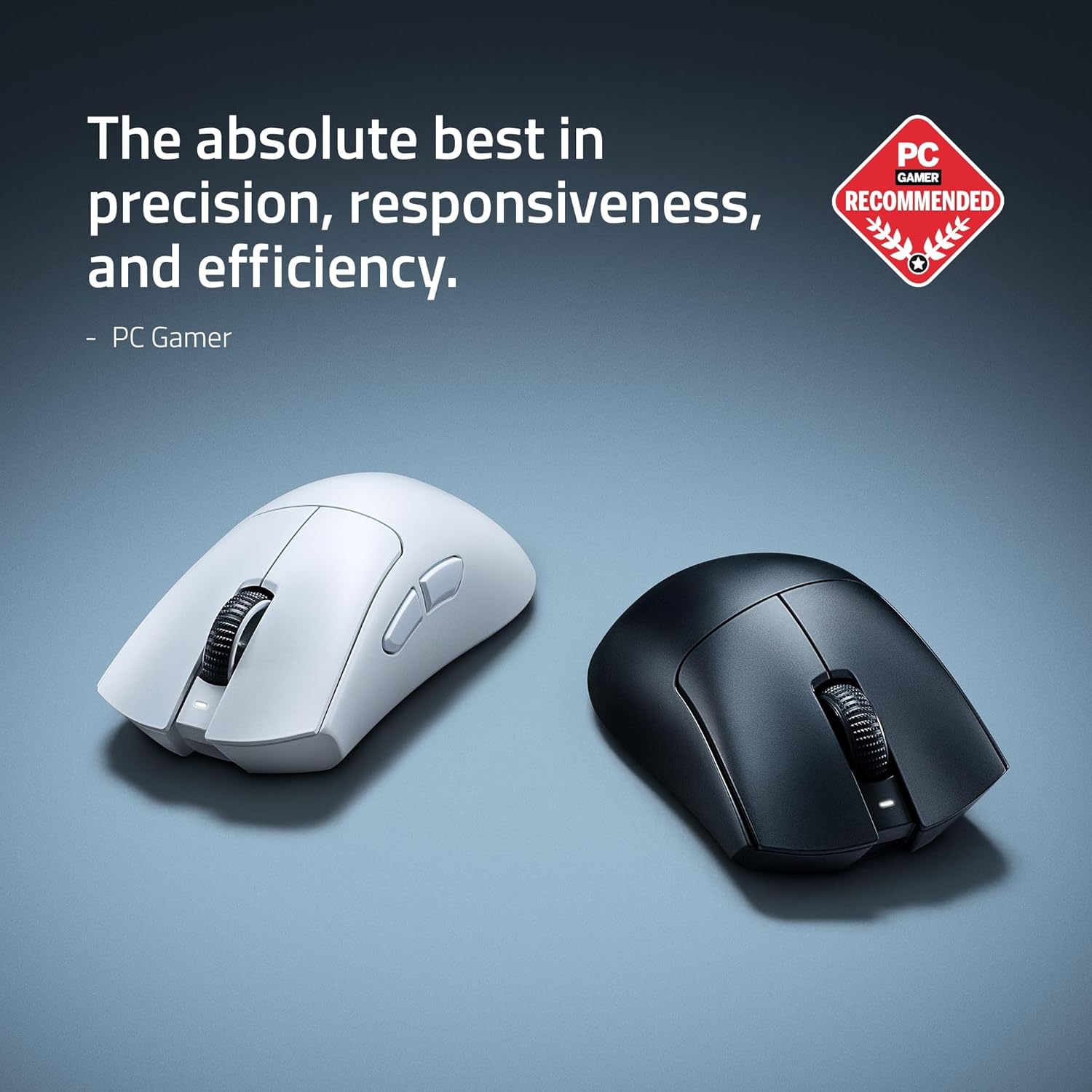 Razer DeathAdder V4 Pro – Ultra-Lightweight Wireless Ergonomic Esports Mouse – 56g – Black