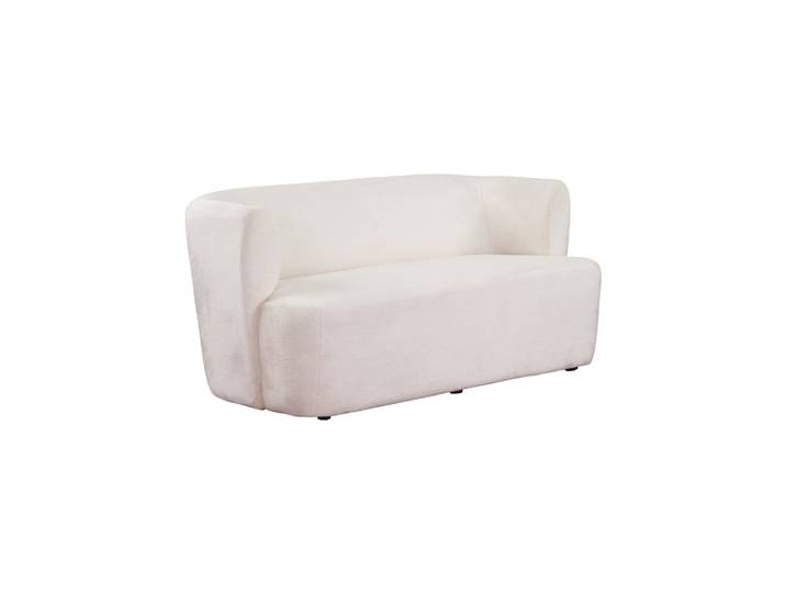 BETTSOFA MOCHI Beige Plüsch-Stoff