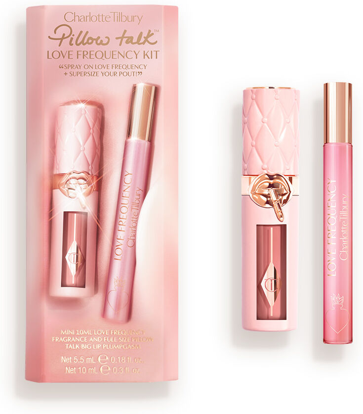Pillow Talk Love Frequency Kit - Perfume & Lip Kit Charlotte Tilbury 1029 Pillow Talk Love Frequency Kit Size: