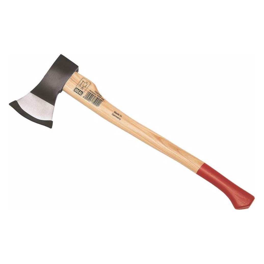 Idealspaten Holzaxt 16 kg Schneide geschliffen & poliert Eschen-Kuhfuss (75201600)