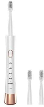 Friendly Fresh Finds Electric Toothbrush With Gear Mode, Type C Charging For Men & Women white
