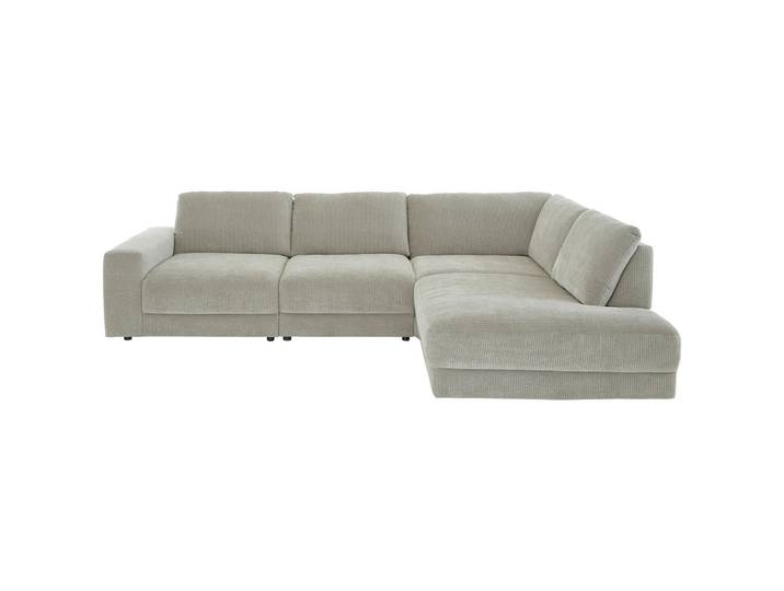 Niels Andersson Ecksofa Niels Andersson, Silber, Kunststoff, 3-Sitzer, Ottomane rechts, L-Form, 316x242 cm, Goldenes M, erweiterbar, Stoffauswahl, seitenverkehrt erhältlich, Hocker Rücken echt, individuell planbar, Wohnzimmer, Sofas & Couches, Wohnlandschaften, Ecksofas
