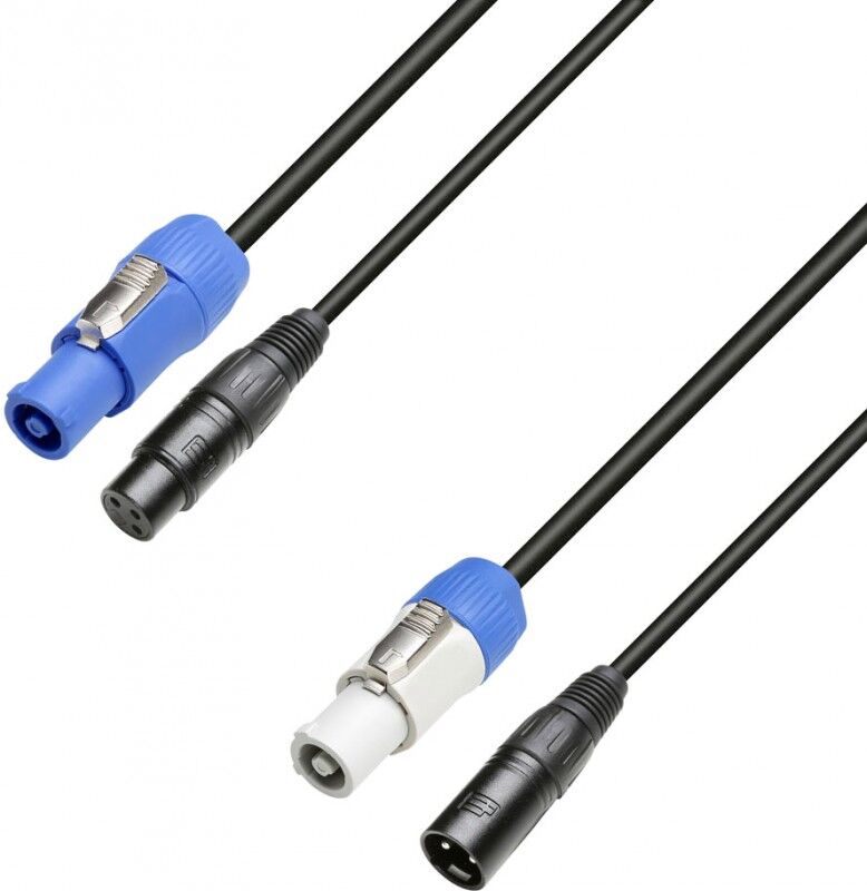 Adam Hall Cables 8101 Psdt 1000 Netz- & Dmx Kabel Power Twist