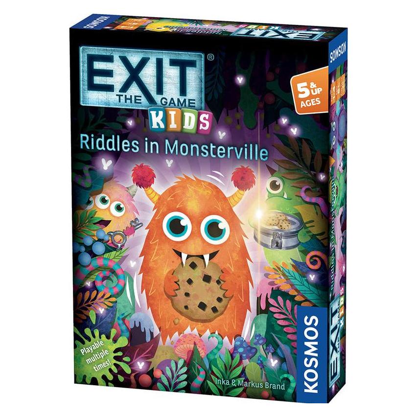 Thames & Kosmos EXIT: The Game - Kids - Riddles in Monsterville (1 - 4 Spieler) (692868)