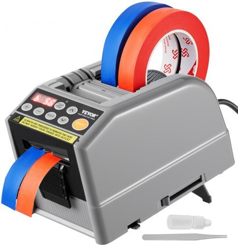 VEVOR Automatische Tape Dispenser, Elektrische Tape Cutter, Grijs
