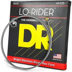 Drift DR Lo-Rider Medium, 5-string, 45-125 (5x, E-Bass, 0.13"), Saiten