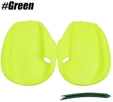 Shop Station PowerGrip Swimming Hand Paddles For Swim Training, Strength Building & Stroke Technique Improvement green