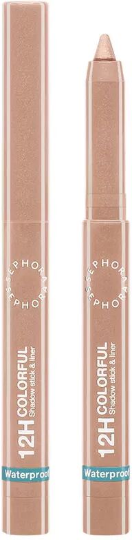 SEPHORA - 12H Colorful - Lidschatten und Stift, 1.4 g,  Sand shimmer
