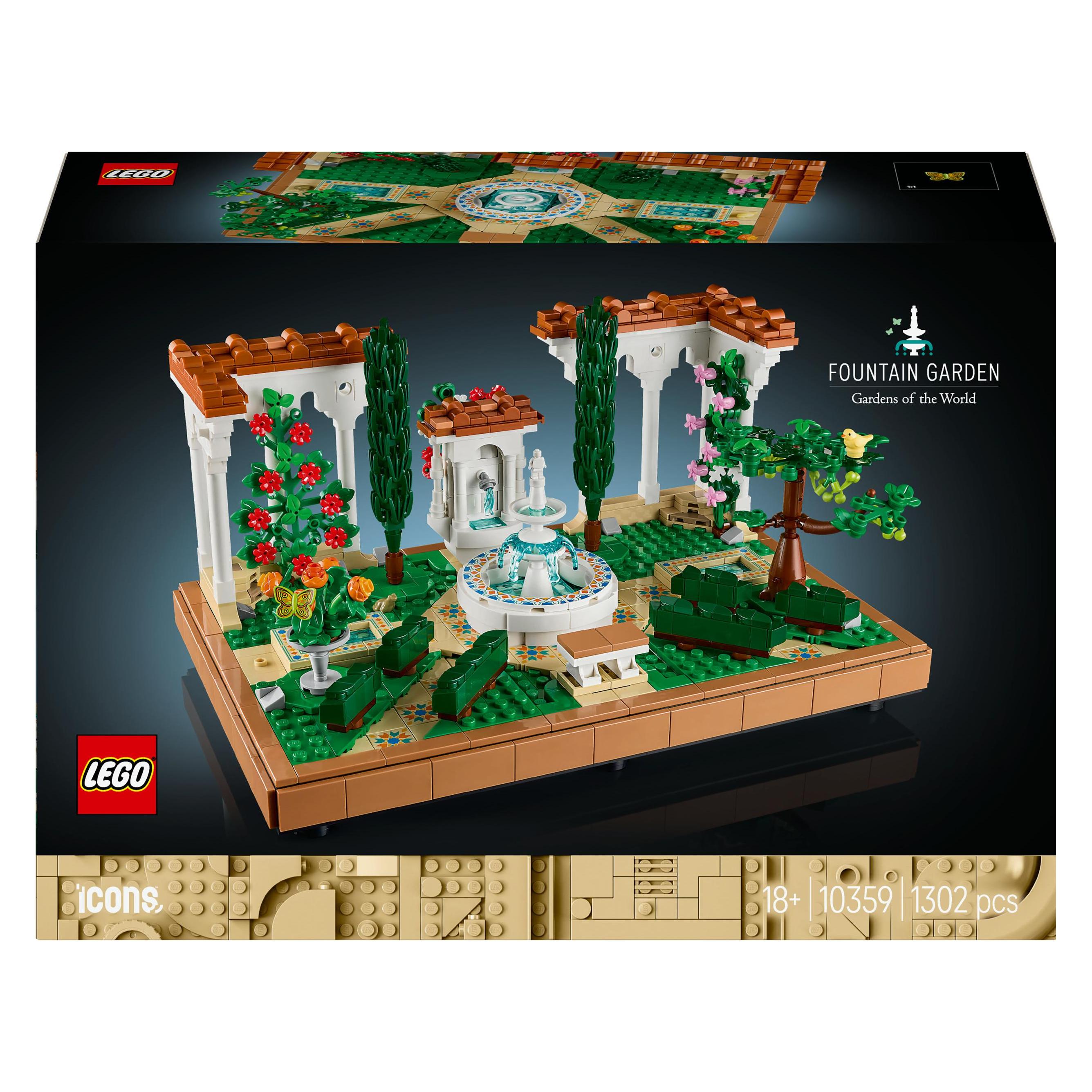 LEGO Springbrunnen Garten (10359, LEGO Icons) (10359)