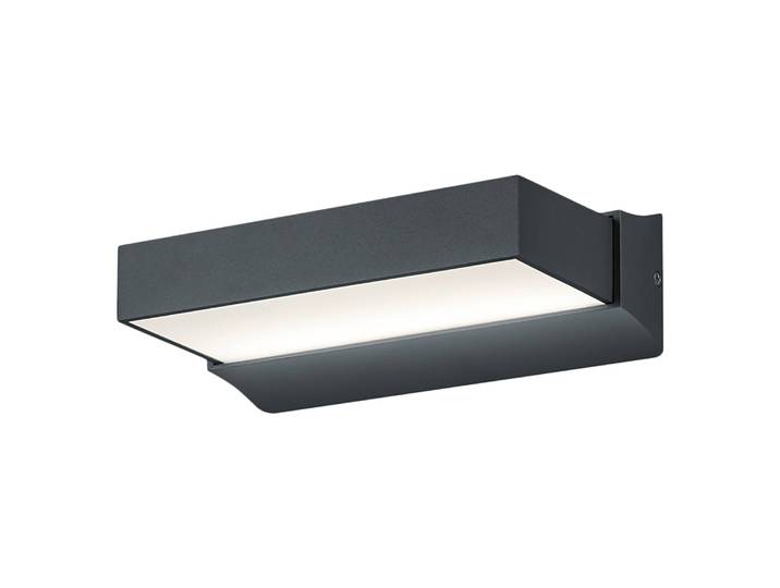 LED-Wandleuchte Cuando I 23 x 7 x 14cm Schwarz