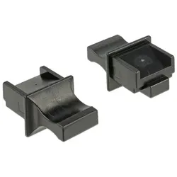 DELOCK Staubschutz für RJ45-Bu. m.Griff 10 St. schwarz