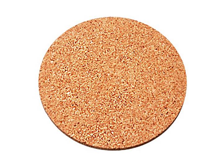 Kork-Untersetzer Hellbraun ⌀ 15 cm