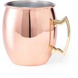 500-ml-Becher aus Edelstahl mit Kupferbeschichtung