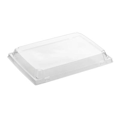 MONOUSO - Deckel für Sushi- Verpackungen aus rPET 26x19cm (50 Stück)