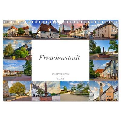 Freudenstadt Stadtansichten (Wandkalender 2027 DIN A4 quer), CALVENDO Monatskalender