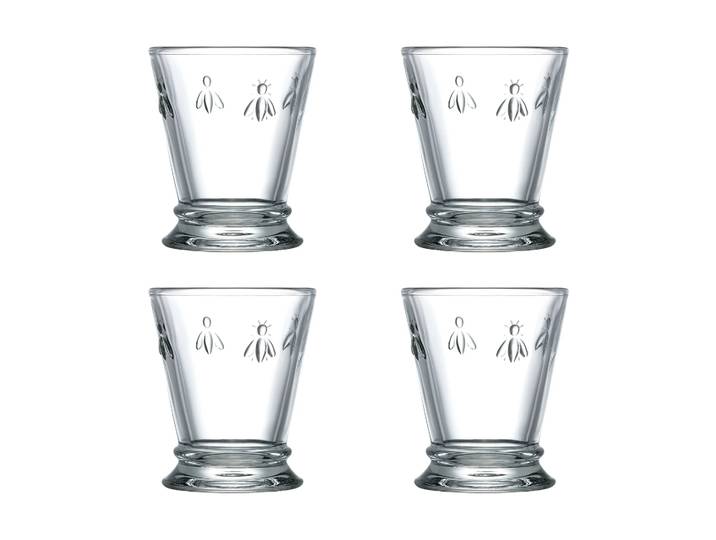 La Rochère Verre à boire Abeille 26 cl, lot de 4 Transparent