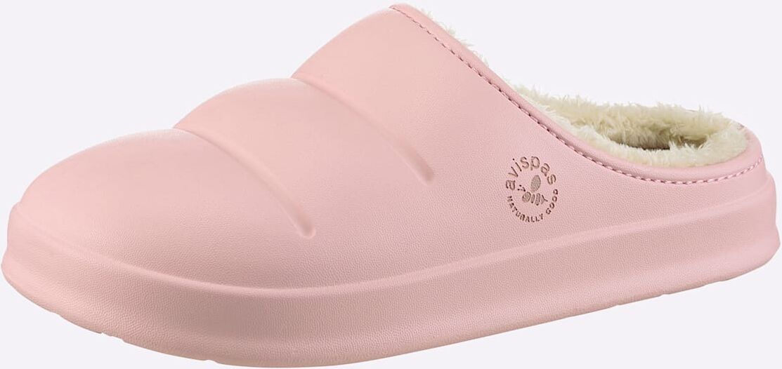 Pantolette HEINE, Damen, Gr. 36, rosa (rosé), Schuhe Pantolette rosé 36