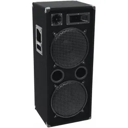 Omnitronic DX-2222 (Passiv, 1x 500 W), PA Lautsprecher, Schwarz