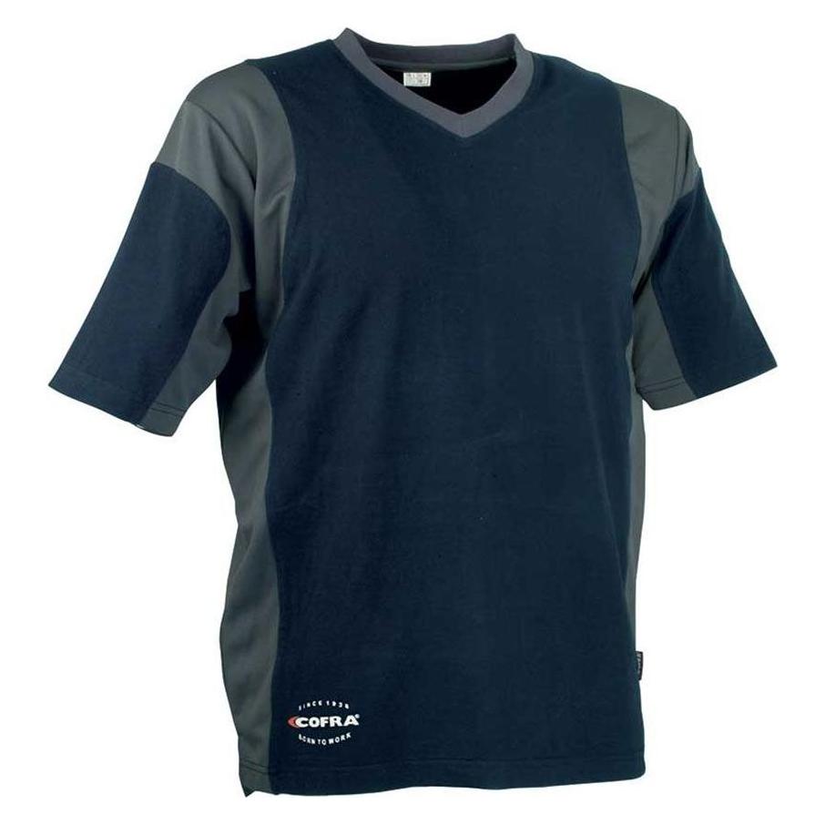 Cofra Herren Kurzarm-T-Shirt Java Dunkelblau (XL) (45647962)