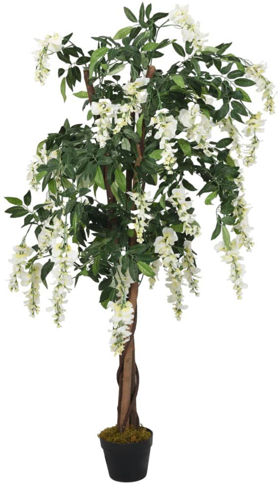 The Seasonal Aisle Faux Wisteria Tree in Pot Green 80cm H x 82cm W