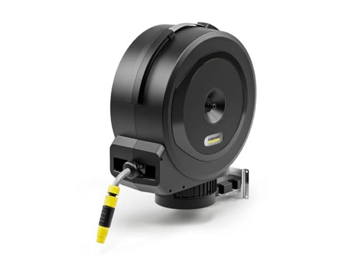 Kärcher Schlauchbox HBX 5.35 Automatic: 35 m Schlauch, Anschlussschlauch: 1,5 m; Automatische Schlauchrückholung, komfortabel und flexibel, Schwarz