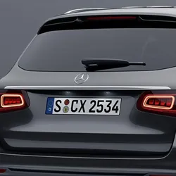 Mercedes-Benz GLC 253 Heckzierleiste hochglanzverchromt A2538202000