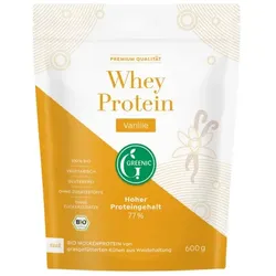 Greenic Whey Protein Vanille bio 600g
