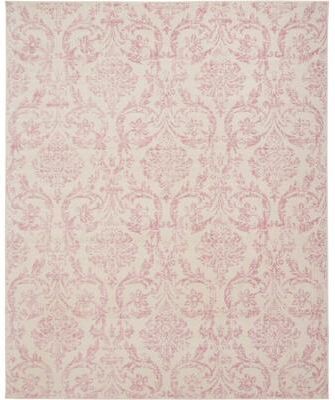 Nourison Jane Farmhouse Vintage Indoor only Damask Area Rug