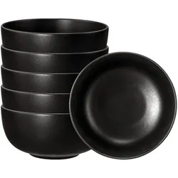 Seltmann Liberty Velvet Black Müslischalen, Schüssel + Schale, Schwarz