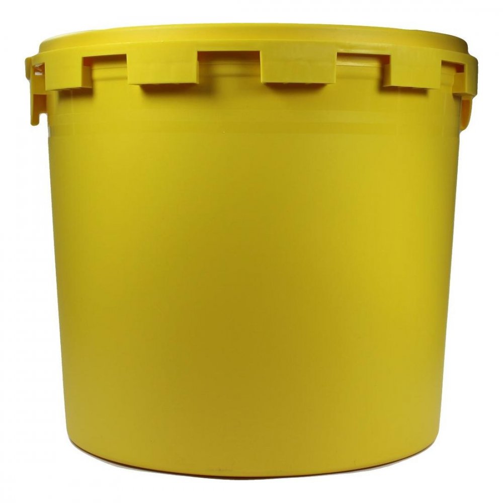 Brinkmann Medical ein Unternehmen der Dr. Junghans Kanüleneimer 5 l gelb 00776410
