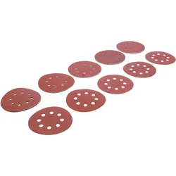 BGS Schleifblatt-Satz für Exzenterschleifer | Ø 125 mm | K 40 - 180 | 25-tlg.