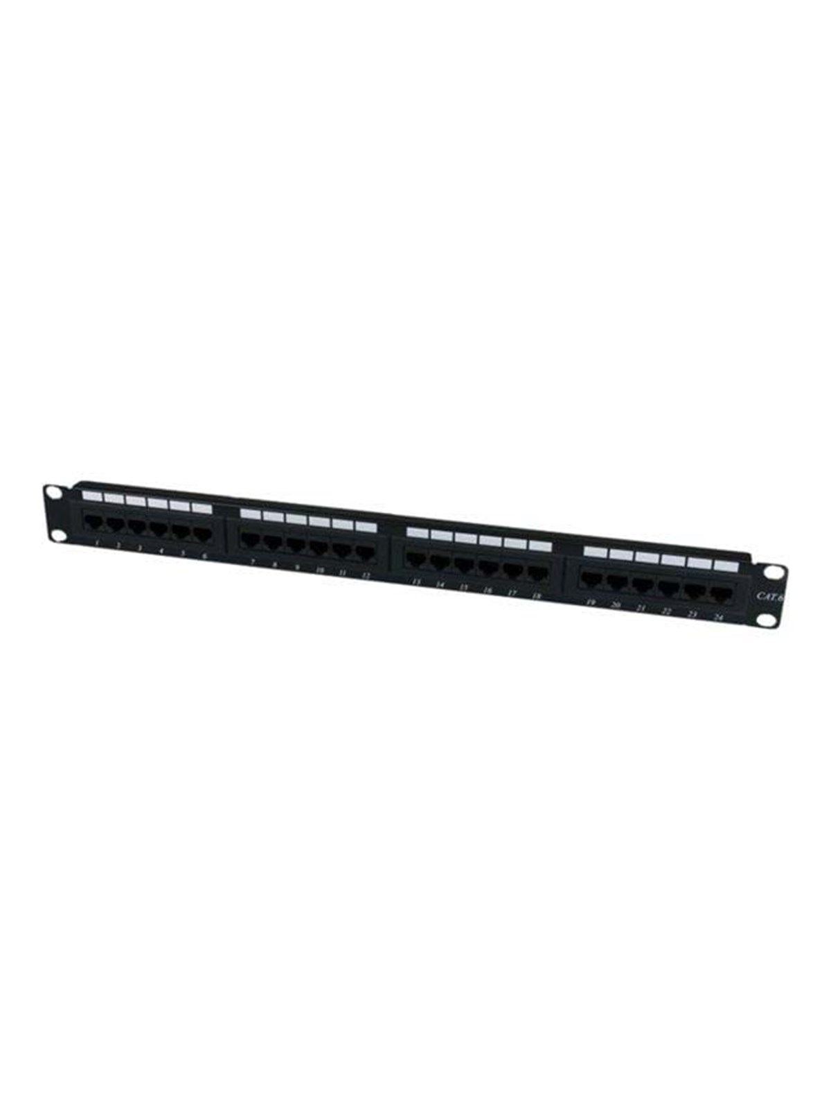 StarTech.com 24 Port 1U Rack Befestigungskit Cat 6 110 Patch Panel