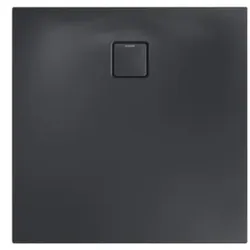 Kaldewei ALUVIA Duschwanne 325311111667 Rutschhemmend, Ablaufloch Ø 90mm, 90 x 90 x 20 cm, cool grey 90