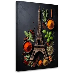 LEINWANDBILD Essen & Trinken 80x120cm