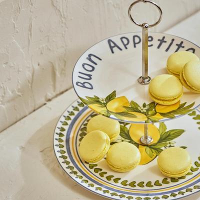 Bella Maison Lemoncello 2-Tier Serving Stand