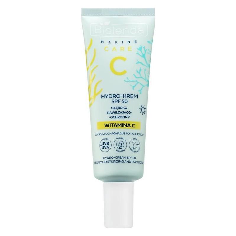 Bielenda C Marine Care Gesichtscreme Serum Toner Waschschaum oder Augencreme (SPF 50, 40 ml) (46141161)
