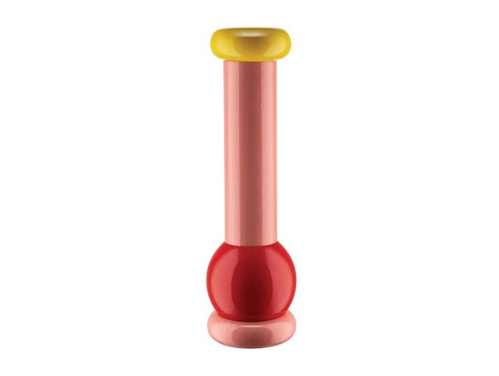 Alessi Moulin à sel et poivre Twergi 23 cm Rose