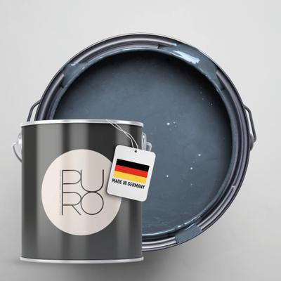 Wandfarbe A.S. CRÉATION "Premium Innenwandfarbe PURO Tuchmatt bluish petrol", c3012 bluish petrol, 2,5 l 2,5ml, Farben, ideal für Wohnzimmer, Schlafzimmer, Flur und Küche, Farbwelt Blau