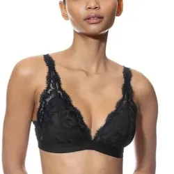 Mey BH Poetry Vogue Triangle Bra Schwarz Polyamid Large Damen