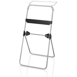 Satino Boden Papierrollenhalter inkl. Müllsackhalterung - für Putztücher bis 40 cm Breite - stabil und langlebig - einfaches, sicheres Abrollen