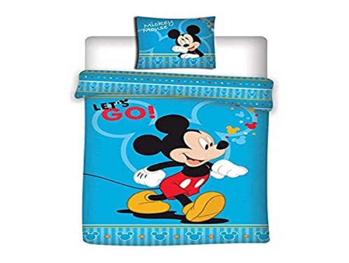 Aymax Beddengoedset Disney Mickey Mouse 140x200cm + 63x63cm