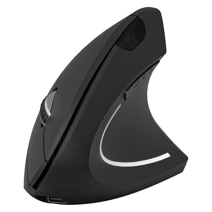 Subblim Raton Optico Dual Glide Vertical Ergo Dual Bateria Negro (Kabellos) (SUBMO-EDGVW01)