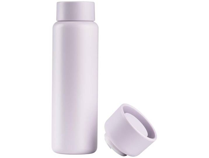 Trinkflasche Zone Denmark Lila Edelstahl 650 ml Spülmaschinenfest - Trinkflasche